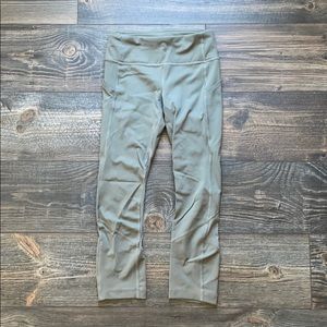 Lululemon Pace Rival Mid-Rise Crop - Grey Sage